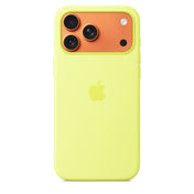 iPhone 17 Pro Max Silicone Case with MagSafe – Neon Yellow - iSTYLE BG