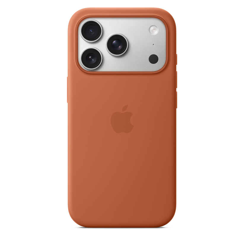 iPhone 17 Pro Silicone Case with MagSafe – Terra Cotta - iSTYLE BG