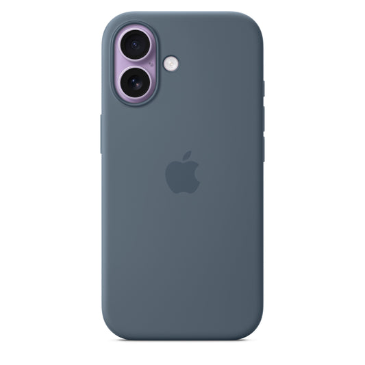 iPhone 17 Silicone Case with MagSafe - Anchor Blue - iSTYLE BG