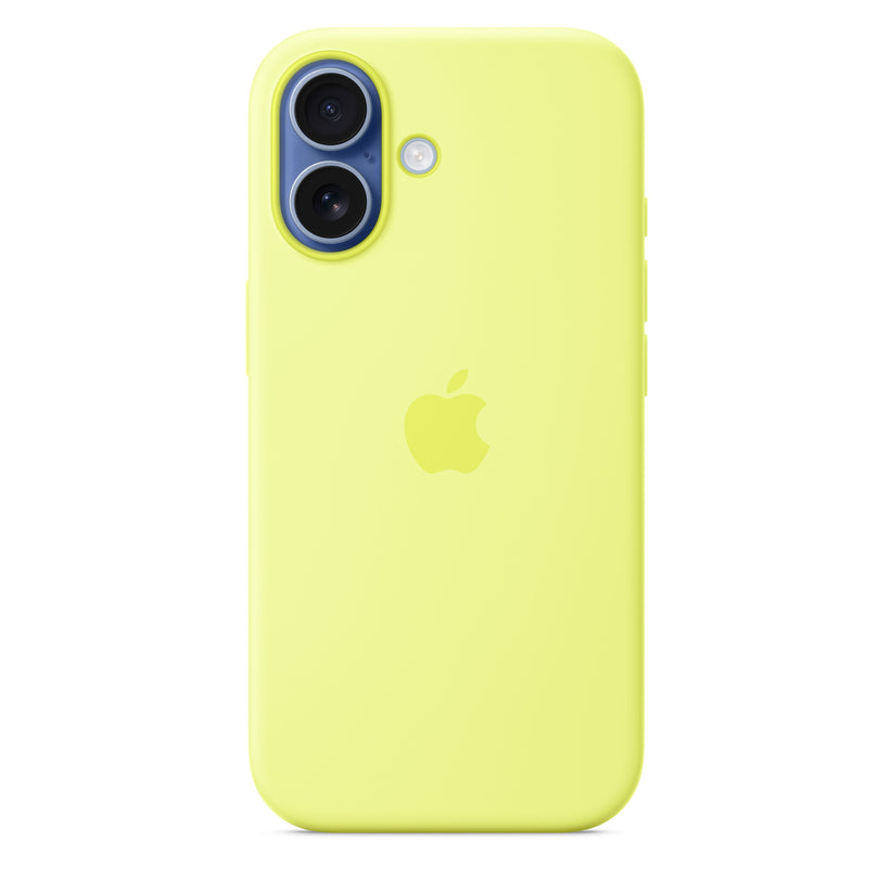 iPhone 17 Silicone Case with MagSafe - Neon Yellow - iSTYLE BG
