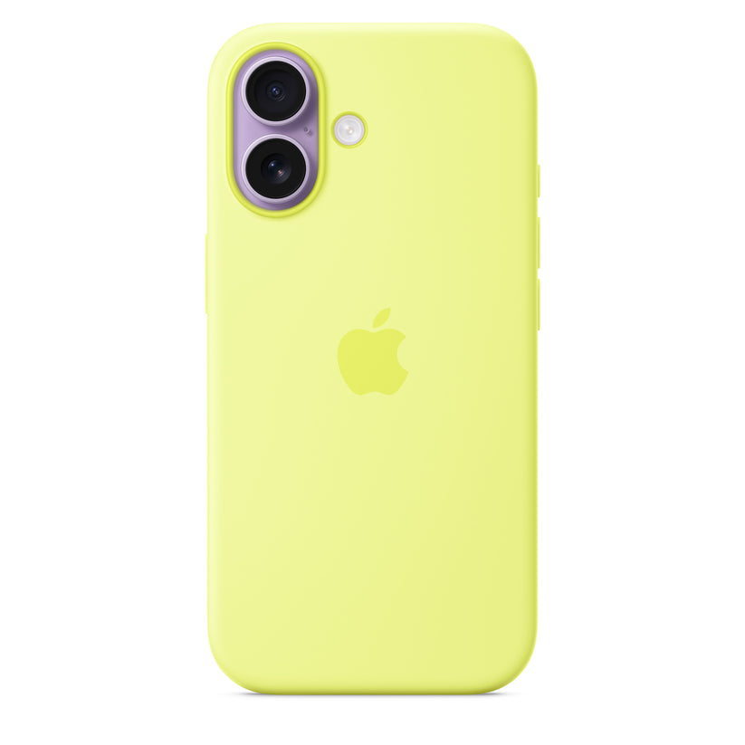 iPhone 17 Silicone Case with MagSafe - Neon Yellow - iSTYLE BG