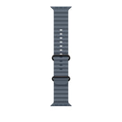 49mm Anchor Blue Ocean Band - Black Titanium Finish - iSTYLE BG