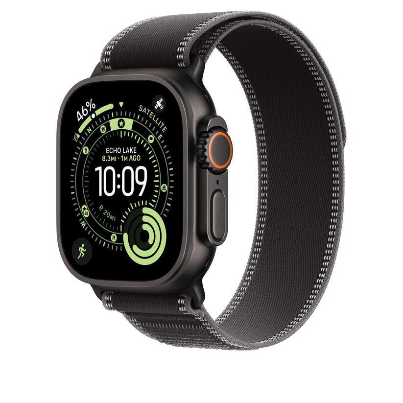 49mm Black/Charcoal Trail Loop - M/L - Black Titanium Finish - iSTYLE BG