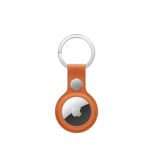AirTag FineWoven Key Ring - Fox Orange - iSTYLE BG