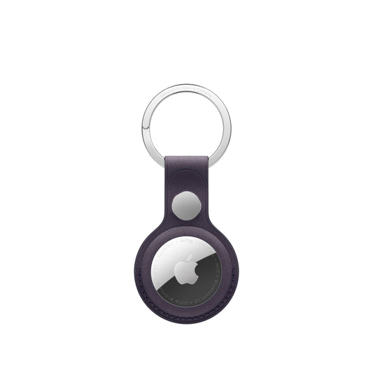 AirTag FineWoven Key Ring - Midnight Purple - iSTYLE BG