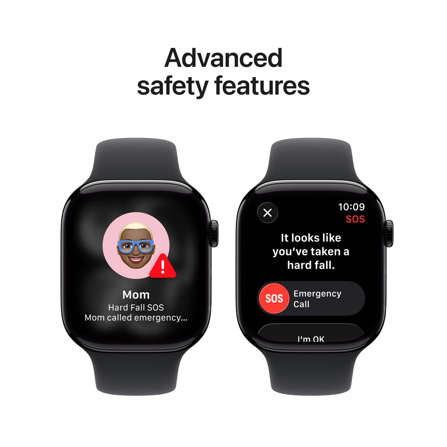 Apple Watch Series 11 GPS 46mm Jet Black Aluminium Case with Black Sport Band - M/L - iSTYLE BG