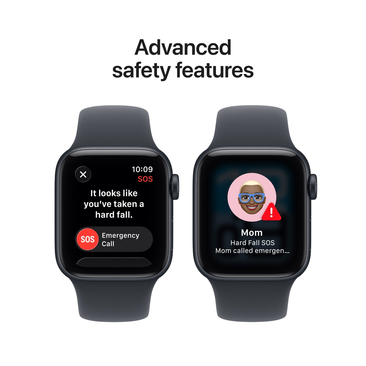 Apple Watch SE 3 GPS 40mm Midnight Aluminium Case with Midnight Sport Band - M/L - iSTYLE BG