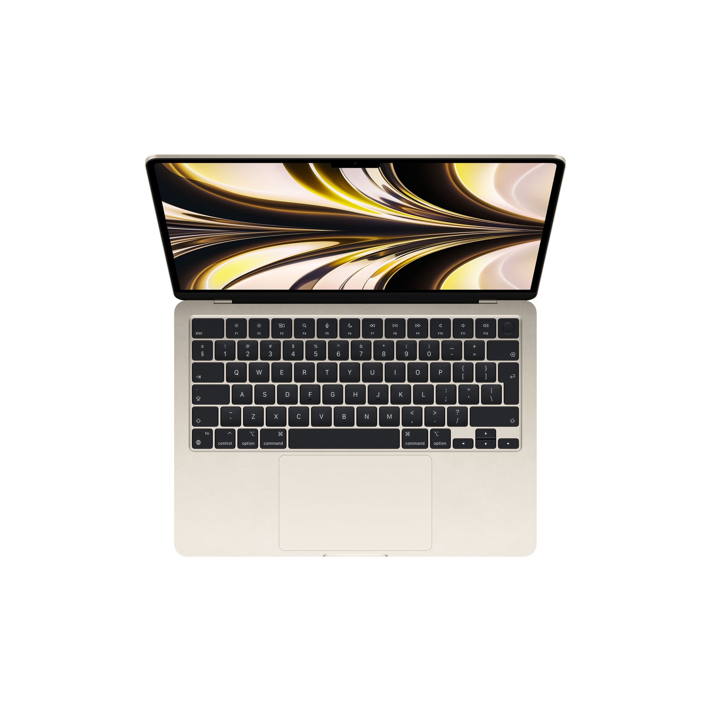 13-inch MacBook Air: Apple M2 chip with 8‑core CPU and 8‑core GPU, 256GB SSD - Starlight - iSTYLE BG