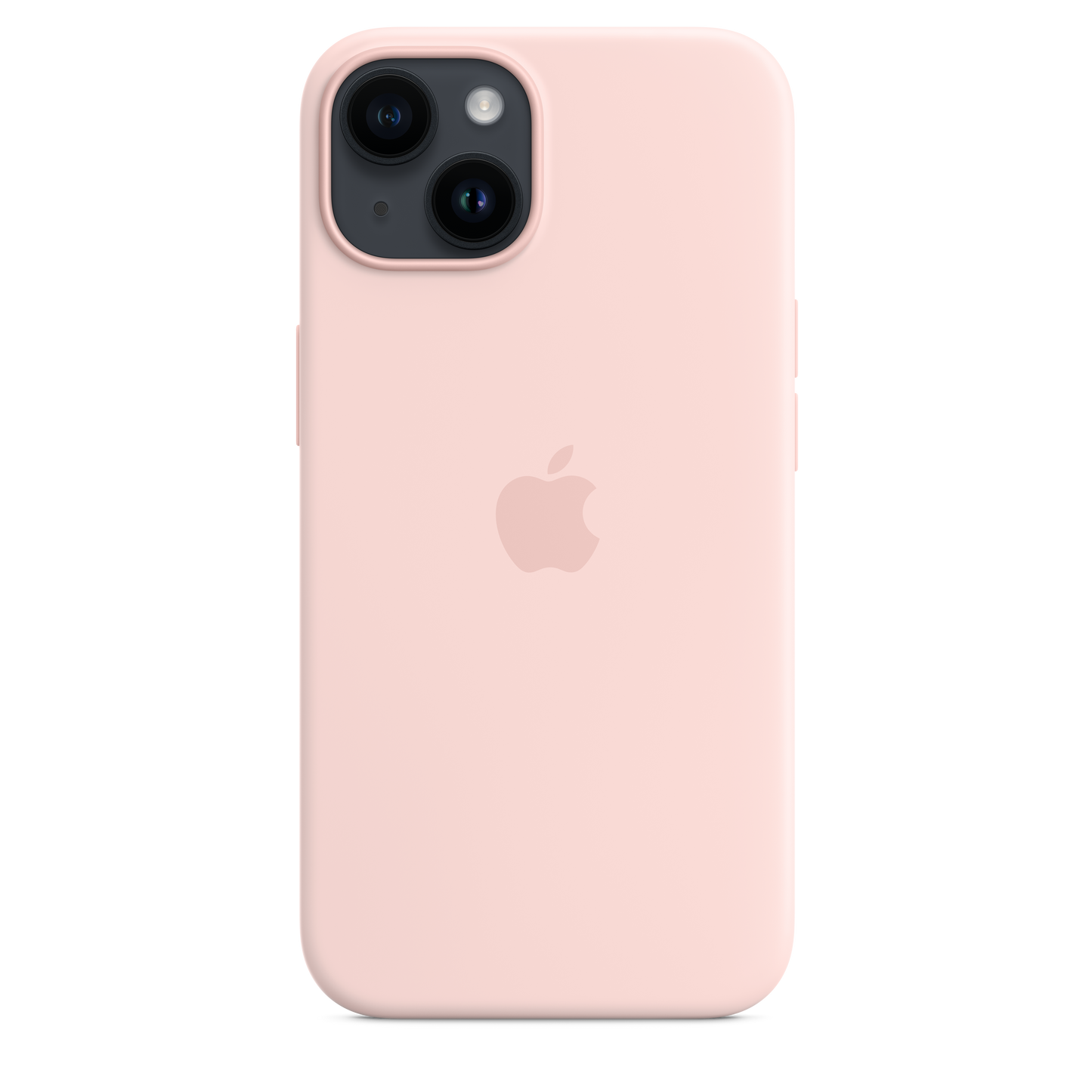 iPhone 14 Silicone Case with MagSafe - Chalk Pink - iSTYLE BG