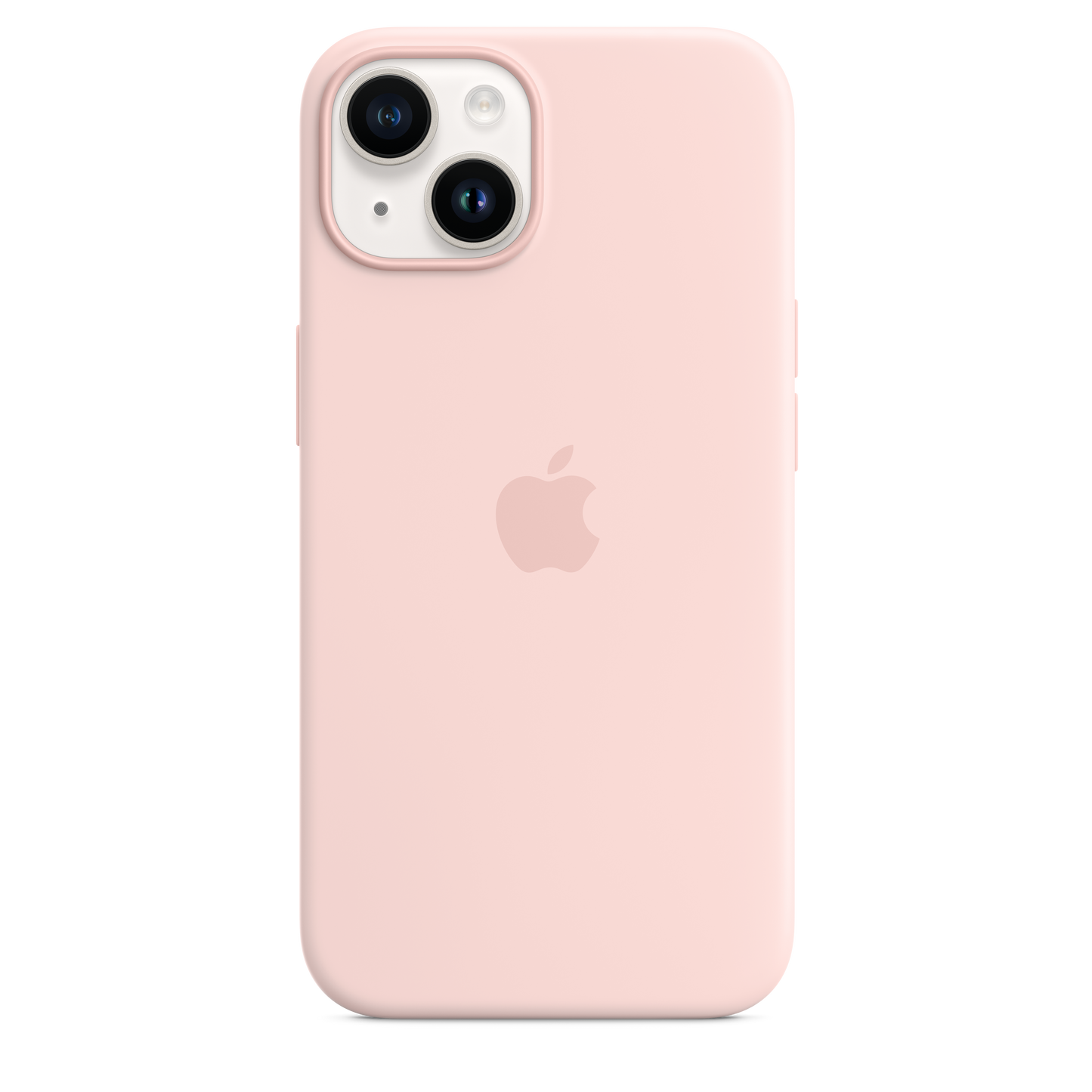 iPhone 14 Silicone Case with MagSafe - Chalk Pink - iSTYLE BG
