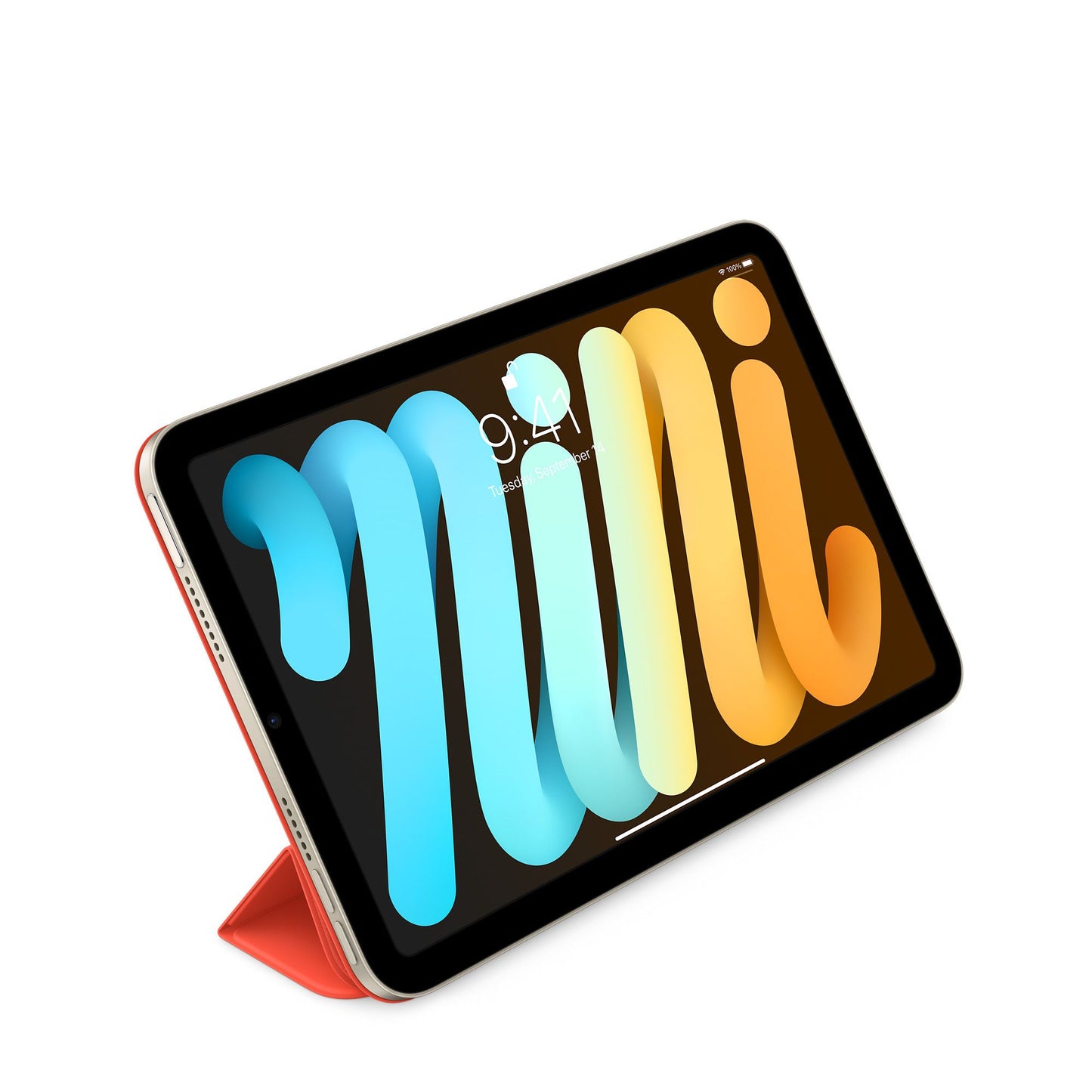 Smart Folio for iPad mini (6th generation) - Electric Orange - iSTYLE BG