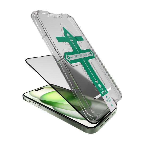 NEXT ONE ALL-ROUNDER PRIVACY GLASS SCREEN PROTECTOR FOR IPHONE 15 PLUS - iSTYLE BG