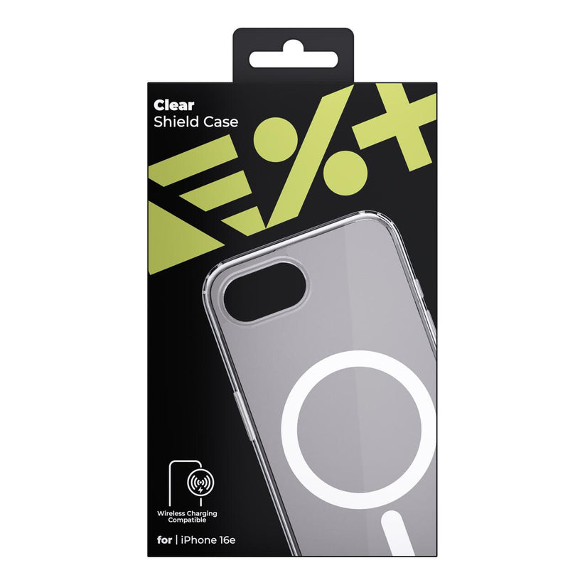 NEXT Clear Shield Case for iPhone 16e | Wireless charging compatible - iSTYLE BG