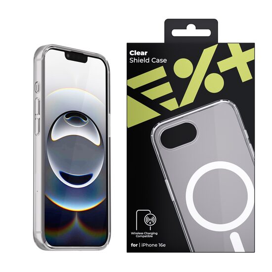 NEXT Clear Shield Case for iPhone 16e | Wireless charging compatible - iSTYLE BG