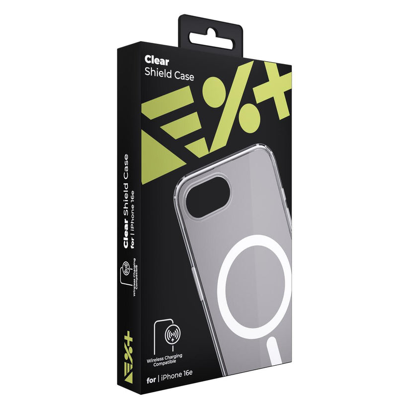 NEXT Clear Shield Case for iPhone 16e | Wireless charging compatible - iSTYLE BG