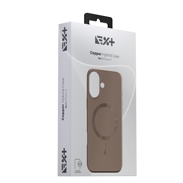 NOA Hybrid Case for iPhone 17 | Copper | MagSafe Compatible - iSTYLE BG