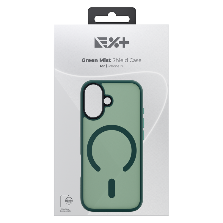 NOA Green Mist Shield Case for iPhone 17 | MagSafe Compatible - iSTYLE BG