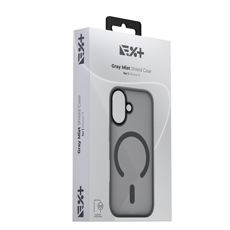 NOA Gray Mist Shield Case for iPhone 17 | MagSafe Compatible - iSTYLE BG