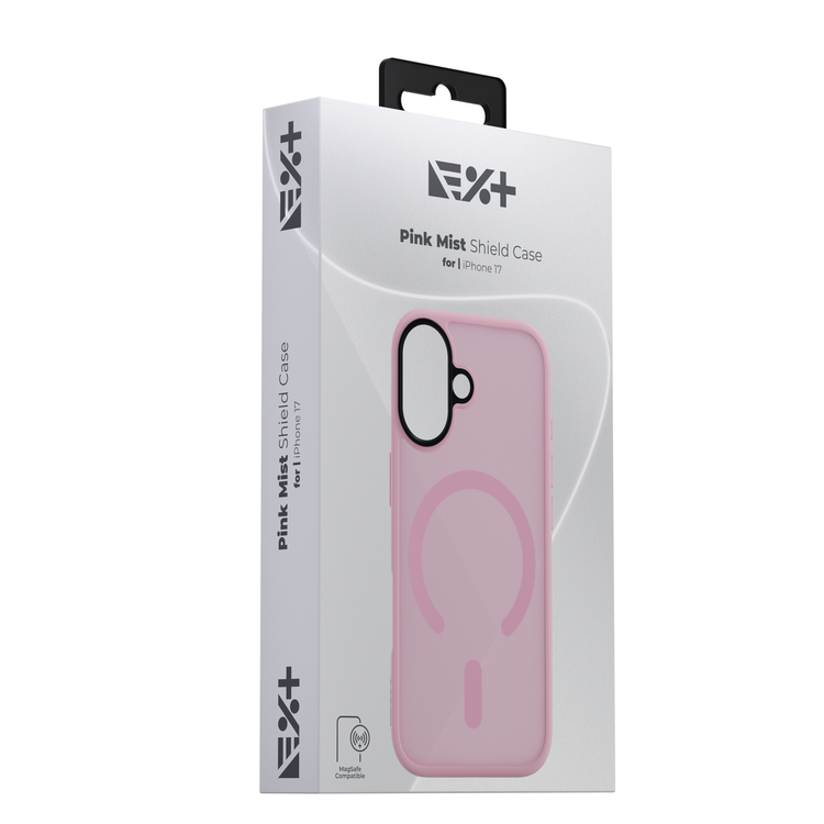 NOA Pink Mist Shield Case for iPhone 17 | MagSafe Compatible - iSTYLE BG