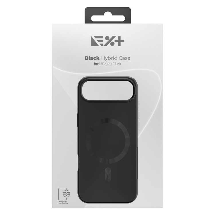 NOA Hybrid Case for iPhone Air | Black | MagSafe Compatible - iSTYLE BG