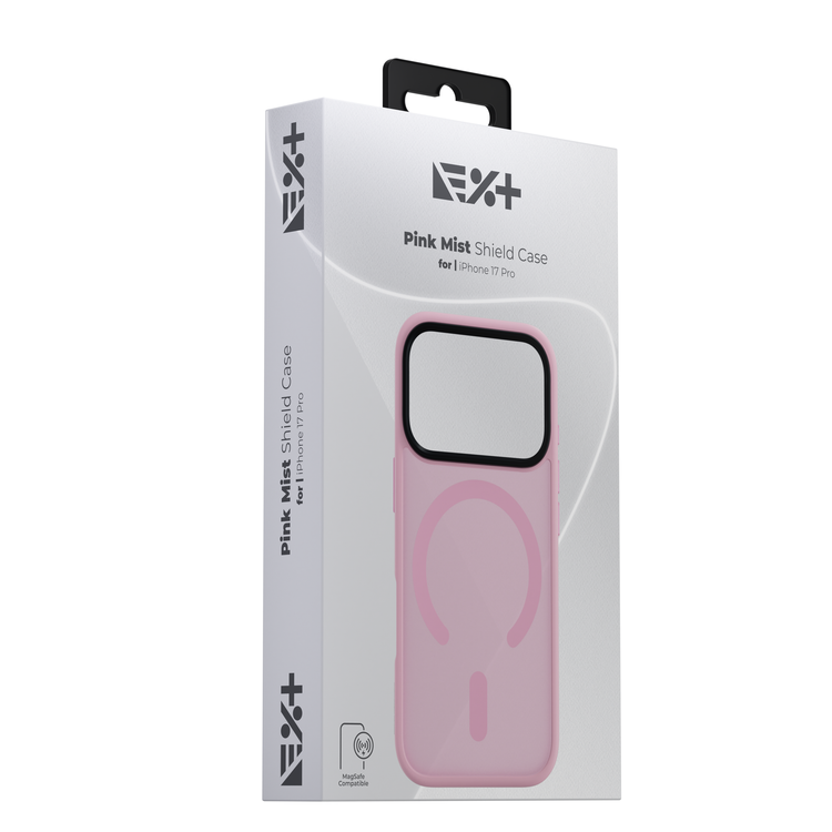 NOA Pink Mist Shield Case for iPhone 17 Pro | MagSafe Compatible - iSTYLE BG