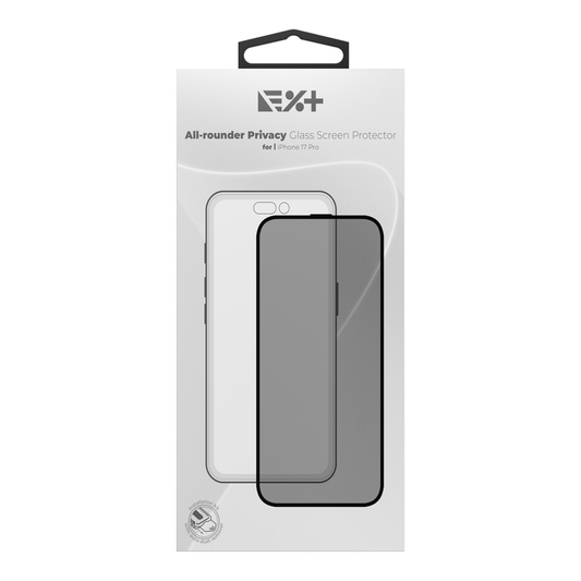 NOA All-rounder Privacy Glass Screen Protector for iPhone 17 Pro