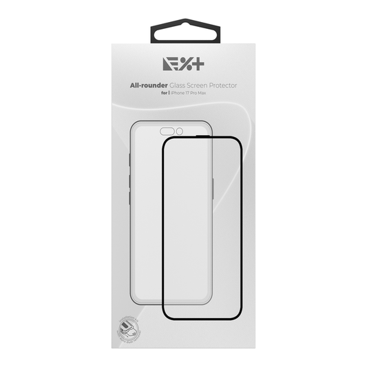 NOA All-rounder Glass Screen Protector for iPhone 17 Pro Max