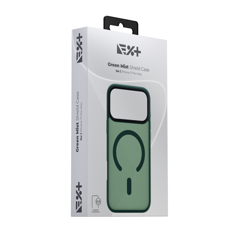 NOA Green Mist Shield Case for iPhone 17 Pro Max | MagSafe Compatible - iSTYLE BG