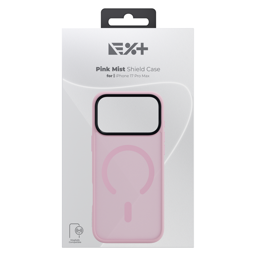 NOA Pink Mist Shield Case for iPhone 17 Pro Max | MagSafe Compatible - iSTYLE BG