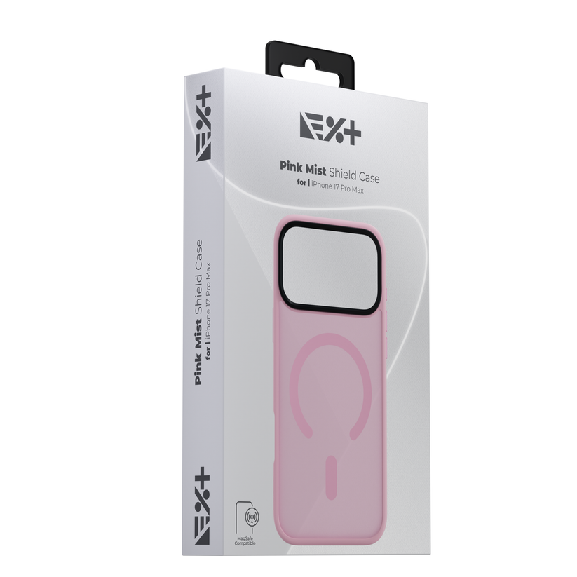 NOA Pink Mist Shield Case for iPhone 17 Pro Max | MagSafe Compatible - iSTYLE BG