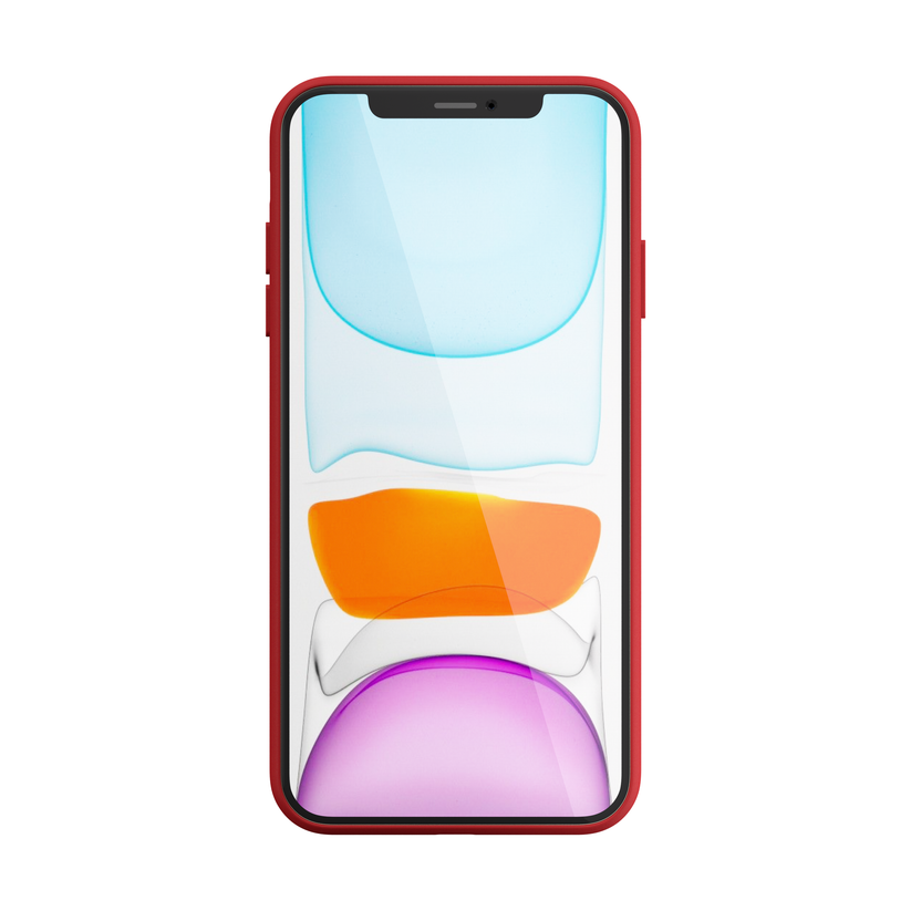Silicone Case for iPhone 11 Red NEXT - iSTYLE BG