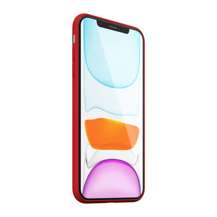 Silicone Case for iPhone 11 Red NEXT - iSTYLE BG