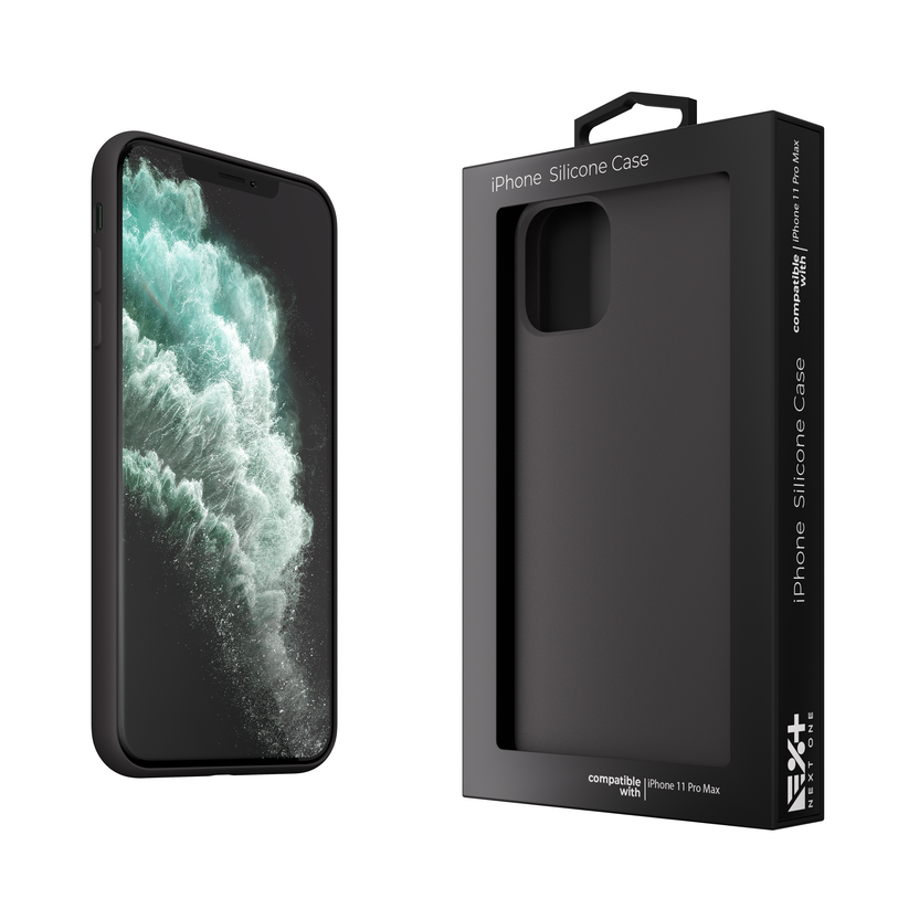 Next One Silicone Case for iPhone 11 Pro Max Black - iSTYLE BG