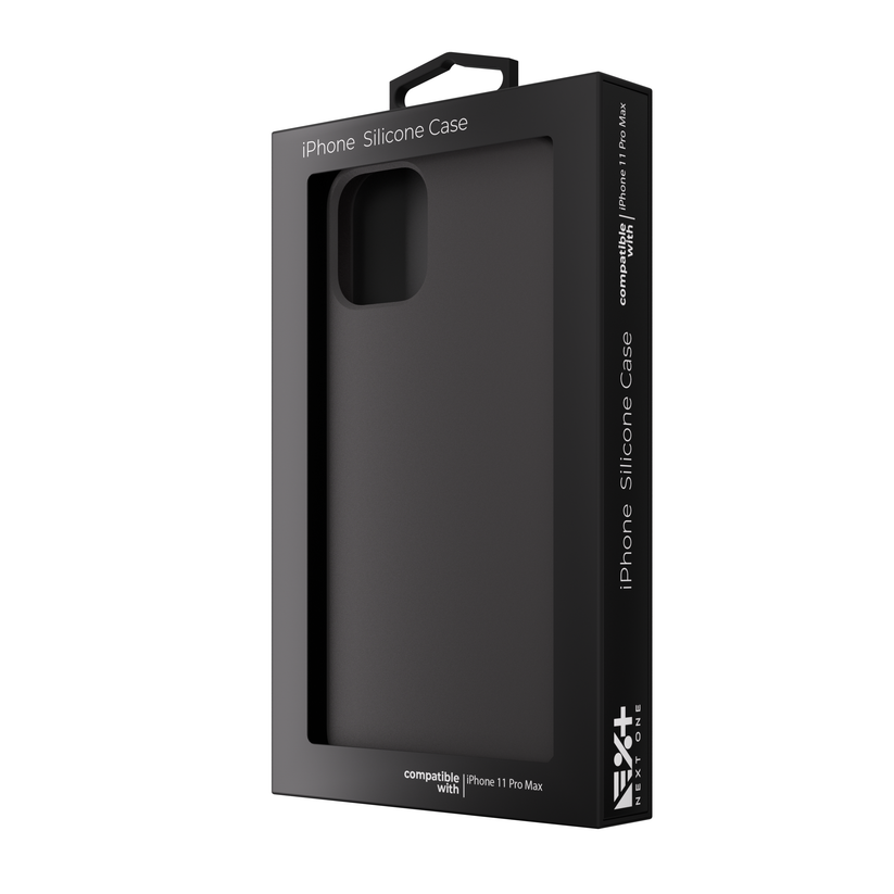 Next One Silicone Case for iPhone 11 Pro Max Black - iSTYLE BG