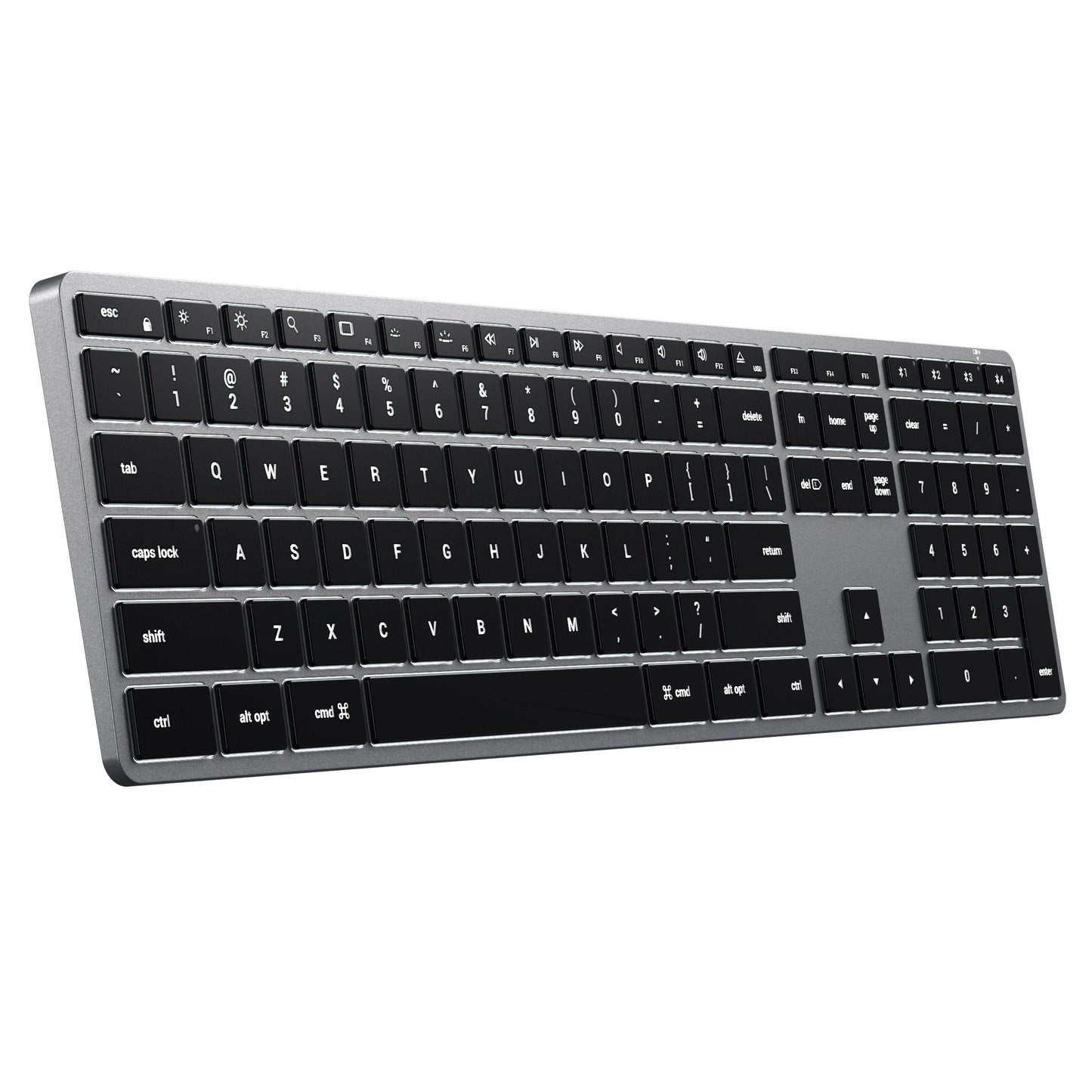 Satechi Slim X3 Bluetooth BACKLIT Wireless Keyboard - US - Space Grey