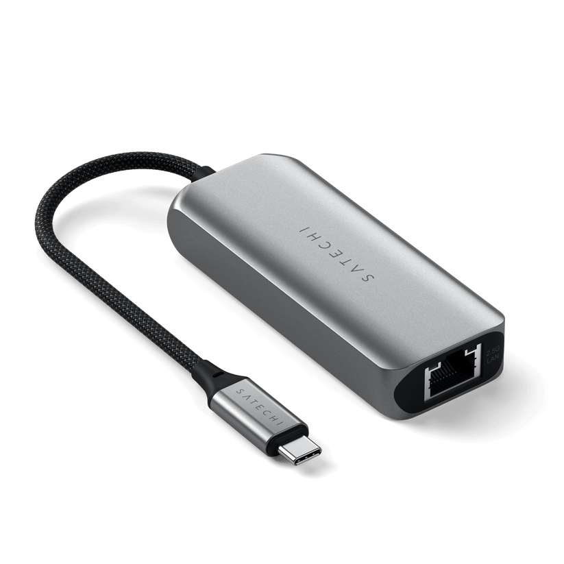 Satechi 4-in-1 USB-C Hub with 2.5 Gigabit Ethernet - Space Gray - iSTYLE BG