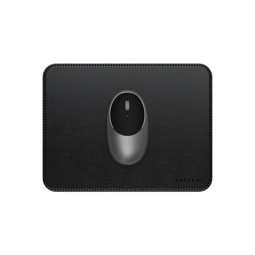 Satechi Vegan-Leather Premium Mouse Pad - Black - iSTYLE BG