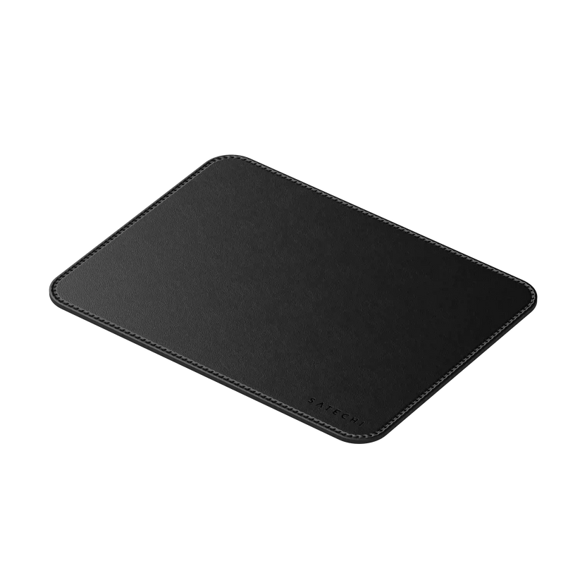 Satechi Vegan-Leather Premium Mouse Pad - Black - iSTYLE BG