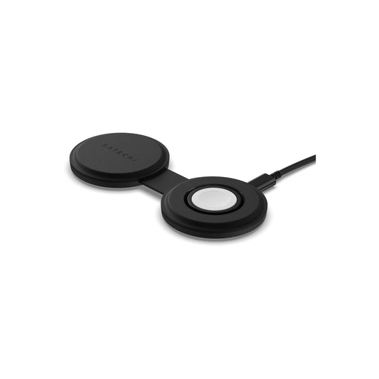 Satechi OntheGo 2-in-1 Wireless Charger - Black - iSTYLE.bg