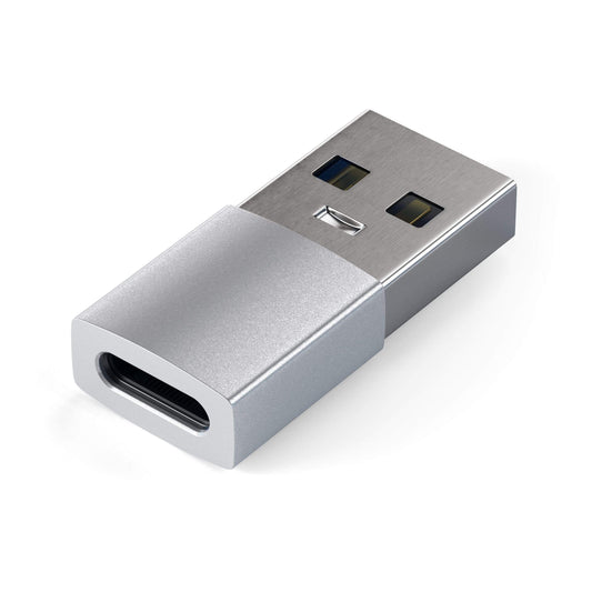 Satechi Aluminum Type-A to Type-C Adapter - Silver - iSTYLE BG