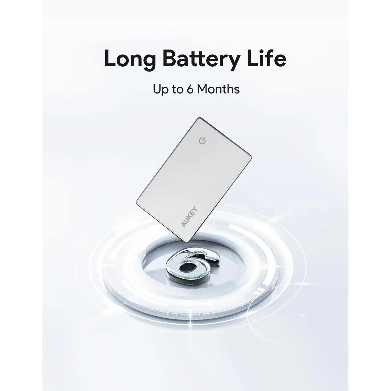 AUKEY Track Mate 3 Smart Bluetooth Tracker Medium Gray - iSTYLE BG