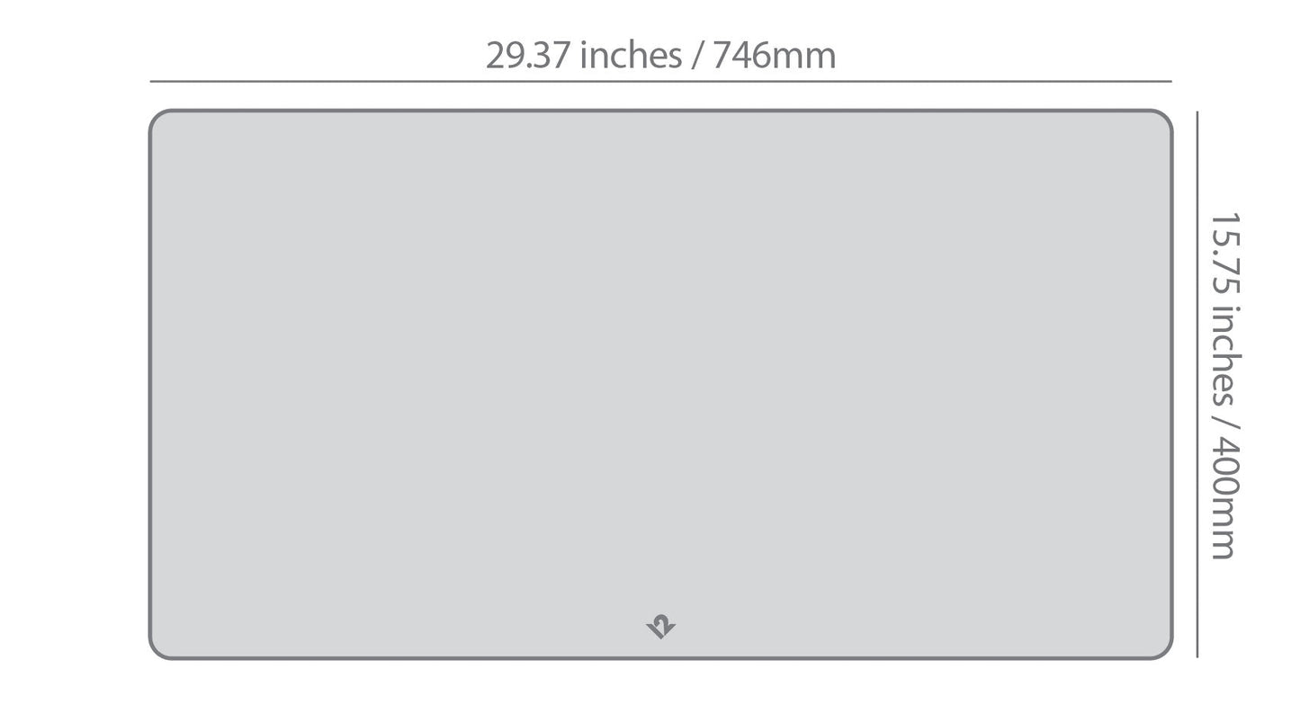 12South DeskPad Grey