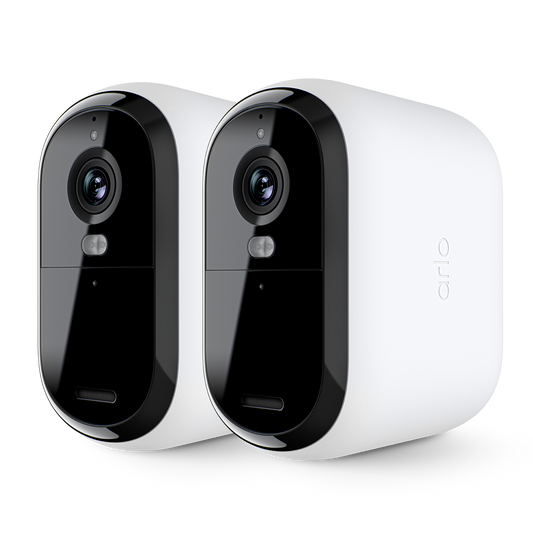 Arlo Essential (Gen.2) XL 2K Outdoor Security Camera - 2 Camera Kit - White