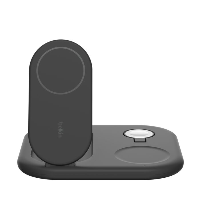 Belkin BOOSTCHARGE Qi2 15w Magnetic 3in1 Stand - Black