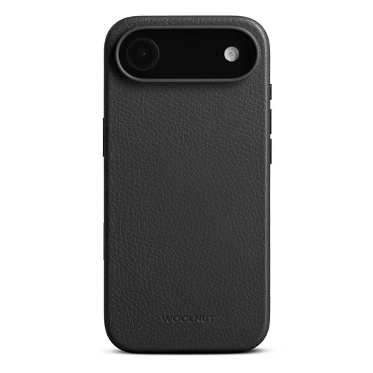 WOOLNUT Leather Case for iPhone Air - Black
