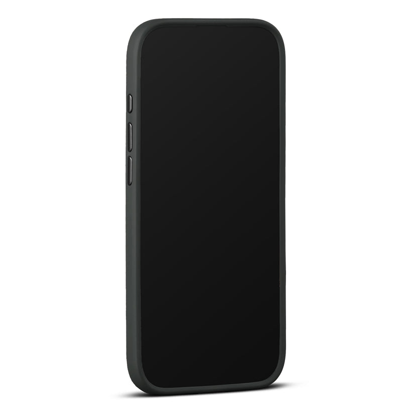 WOOLNUT Leather Case for iPhone Air - Black - iSTYLE BG