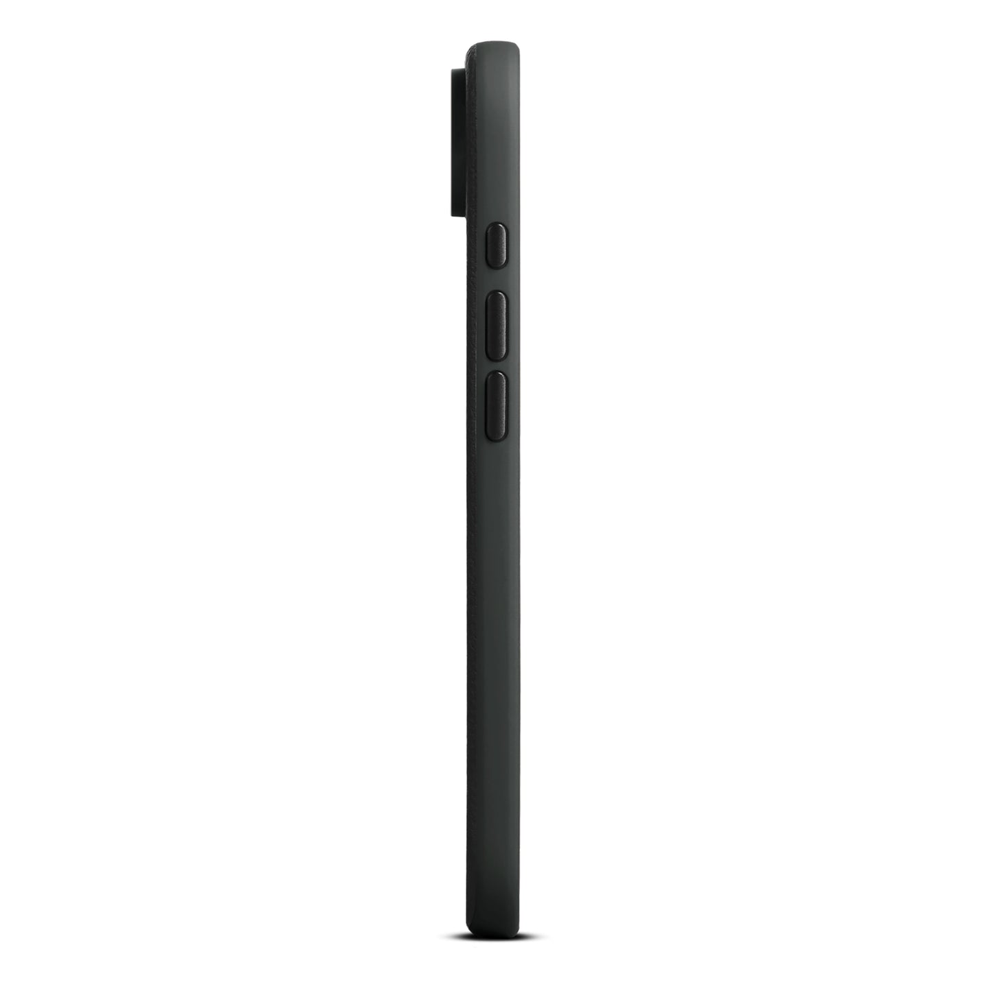 WOOLNUT Leather Case for iPhone Air - Black