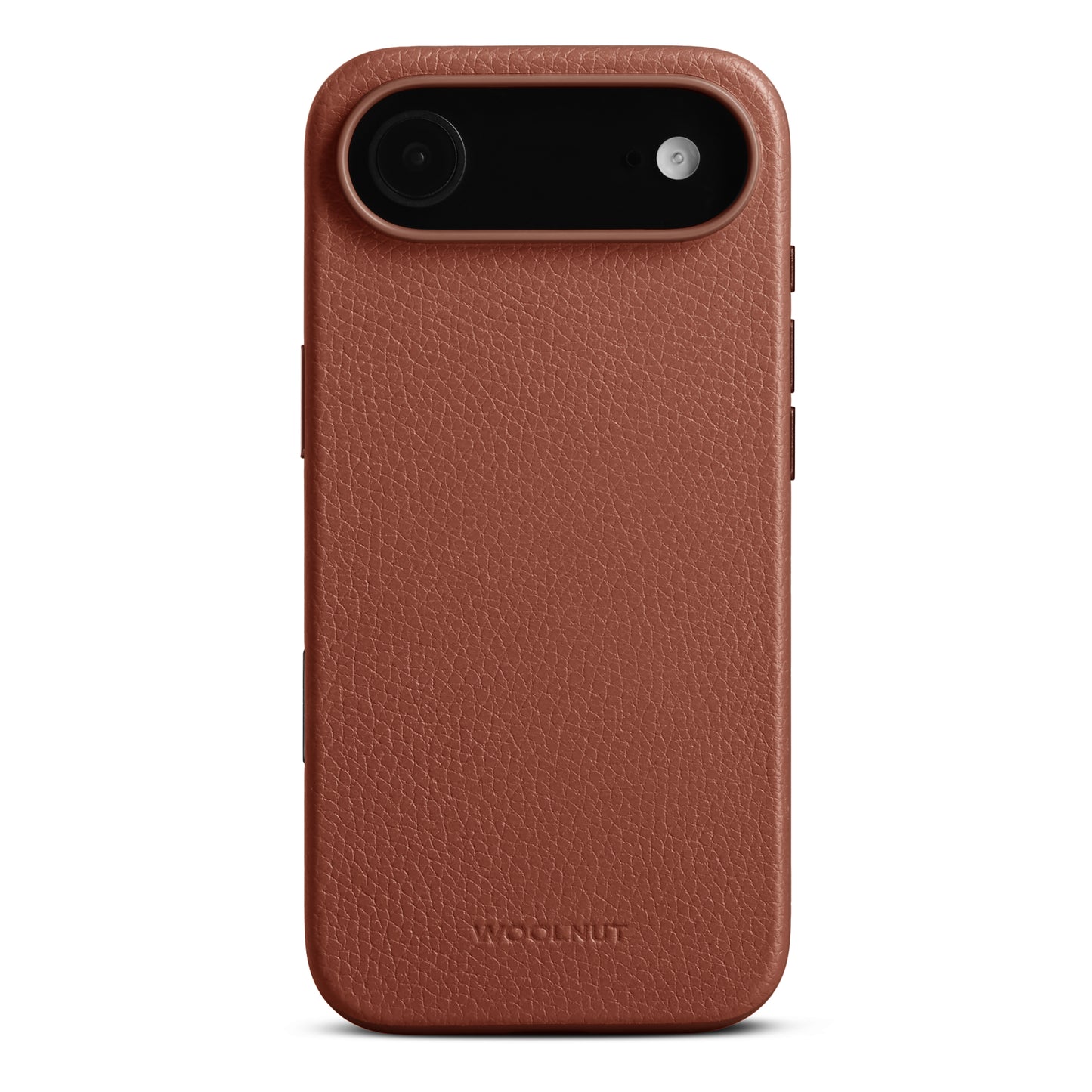 WOOLNUT Leather Case for iPhone Air - Cognac