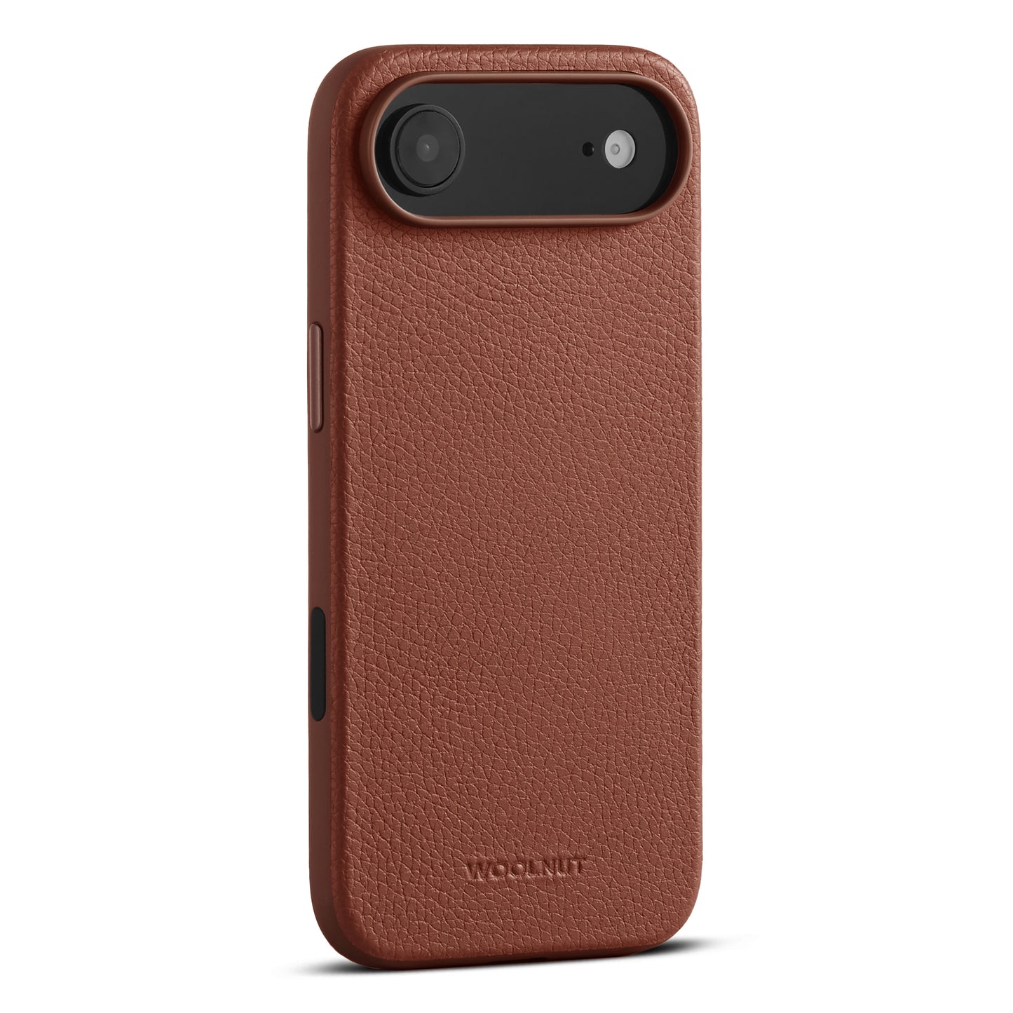 WOOLNUT Leather Case for iPhone Air - Cognac