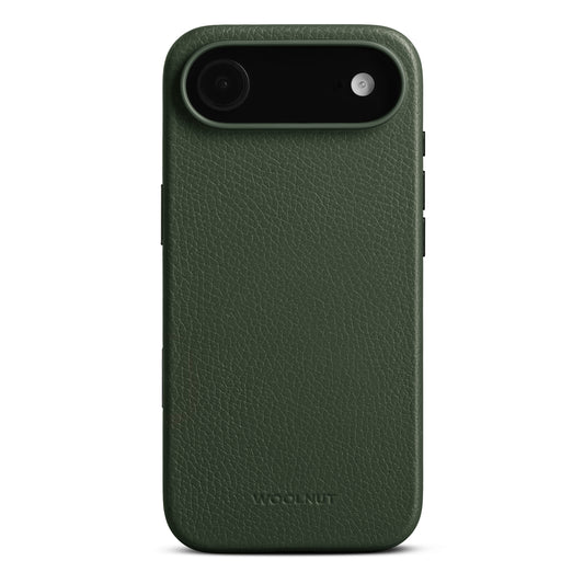 WOOLNUT Leather Case for iPhone Air - Green